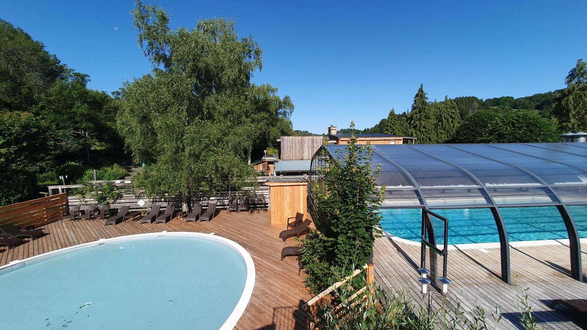 Camping Les Vernieres La Bourboule Sancy Екстер'єр фото